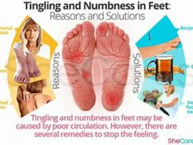 Why are my feet numb in the morning?